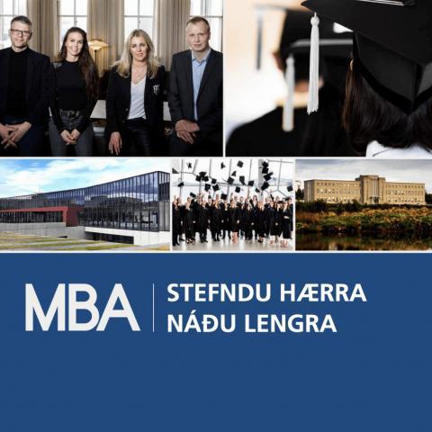 Kynningarbæklingur MBA náms við Háskóla Íslands